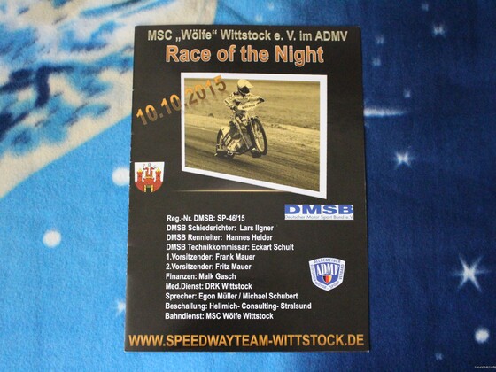 10.10.2015 - Race of the Night in Wittstock