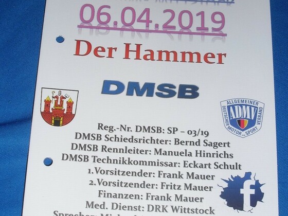 Wittstock "Der Hammer" 06.04.2019