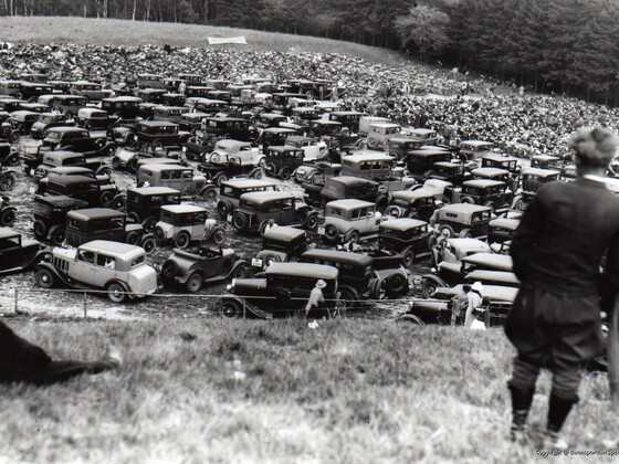 Parkplatz Teterower Bergring 1935