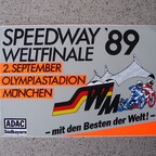 1989 München - Werbe-Aufkleber
