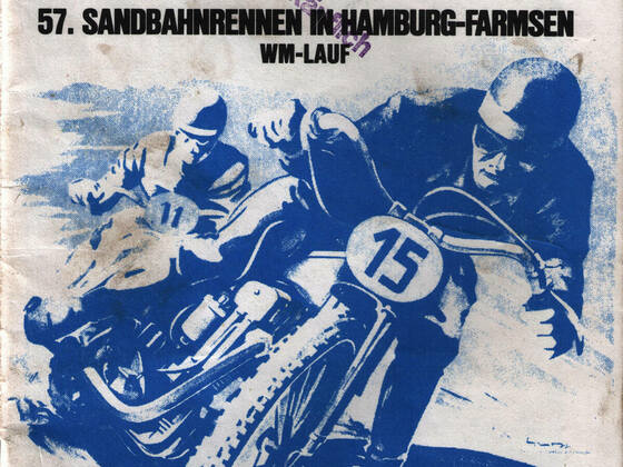 Langbahn WM Lauf 1980 in Hamburg-Farmsen